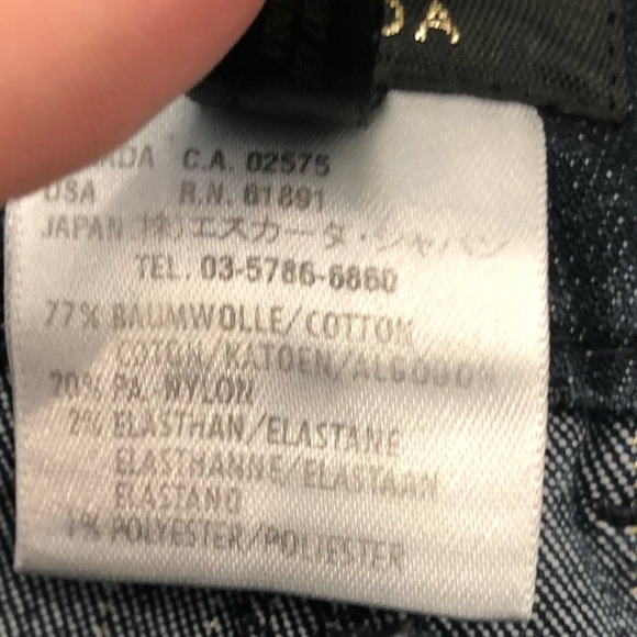 ESCADA gold thread stripe jeans - Picture 12 of 15